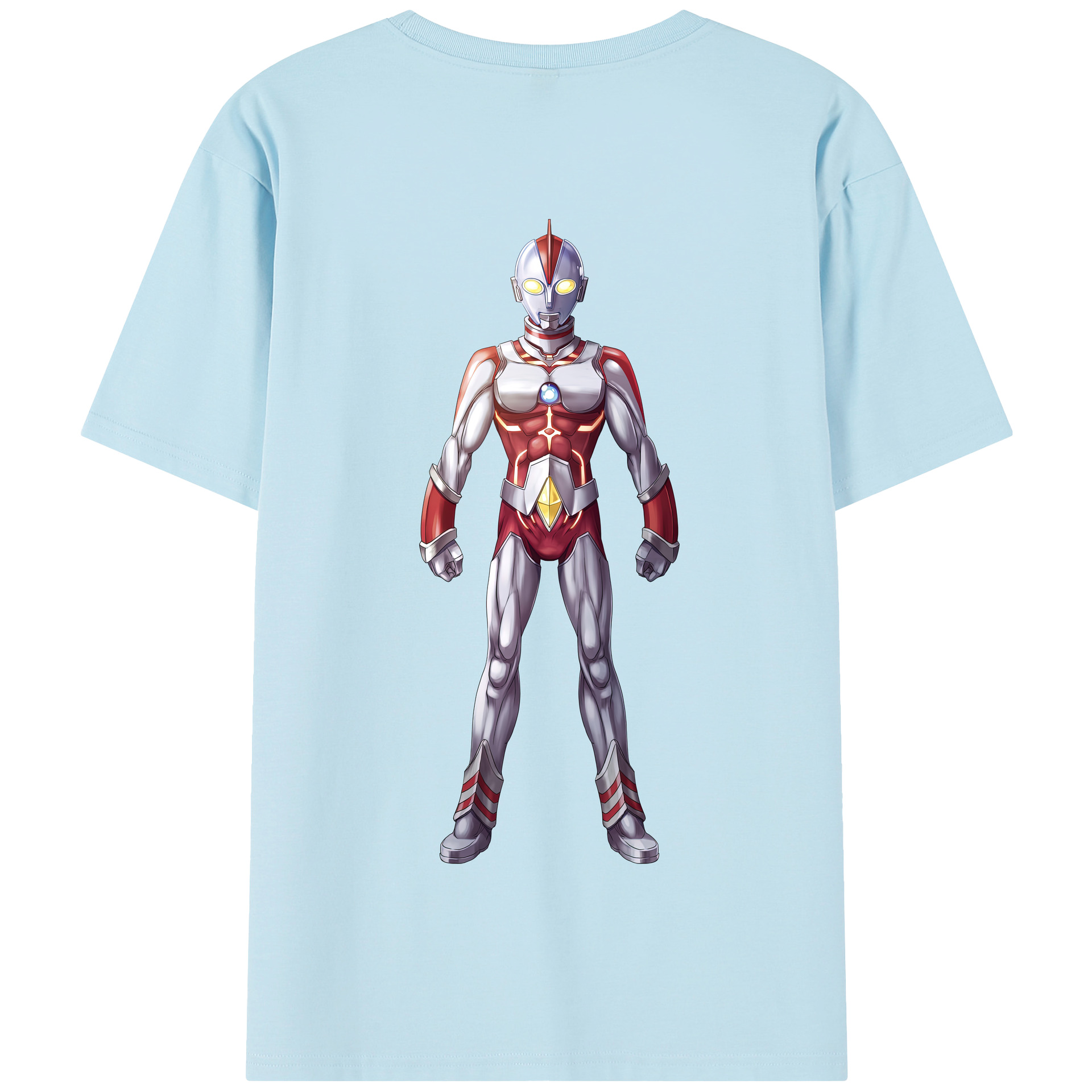 （画像用） ウルトラマン Ultraman 綿100％半袖Tシャツ（背面プリント）
